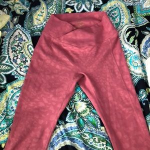Halio LA Leopard Leggings - Rose